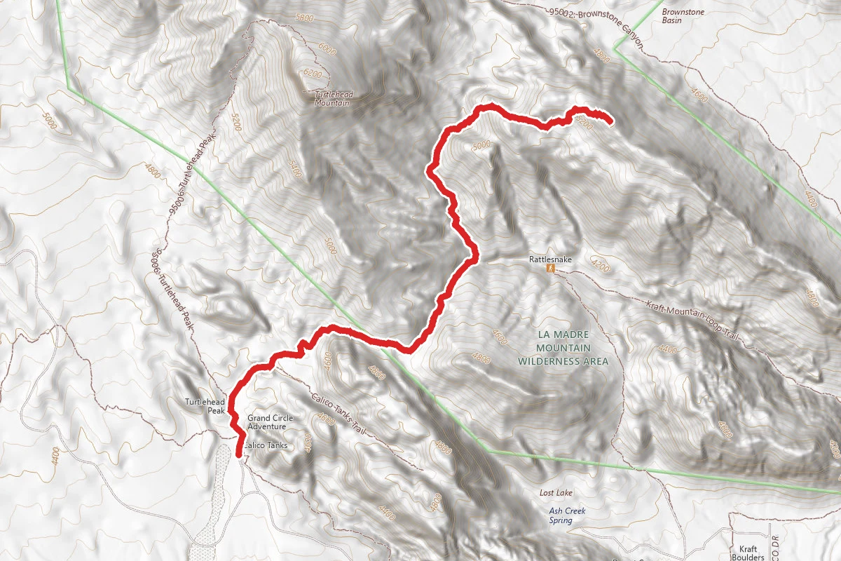 Gray Cap Peak Trail