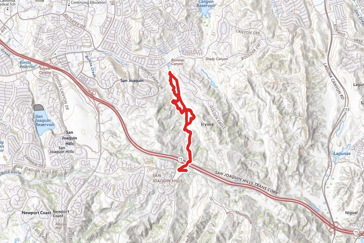 Bommer Canyon Trail