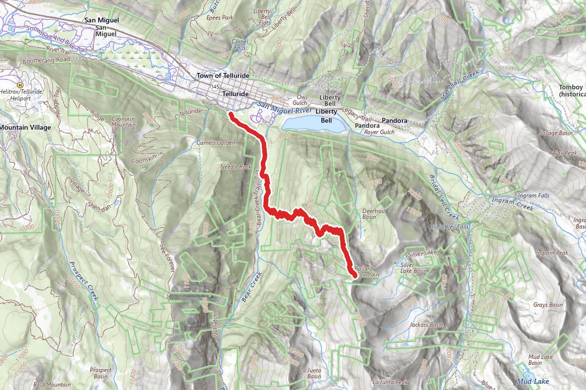 Ballard Mountain Trail