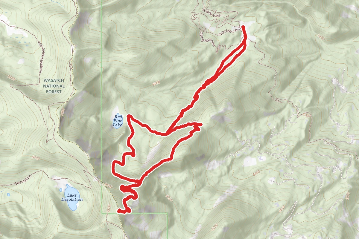 Desolation Peak via Tombstone to Fantasy Ridge Loop