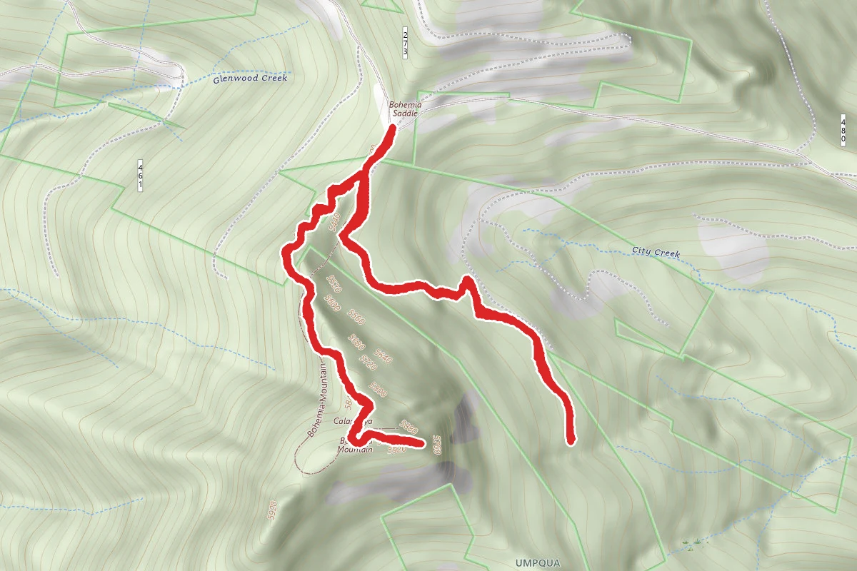 Bohemia Mountain Trail and Ghost Town