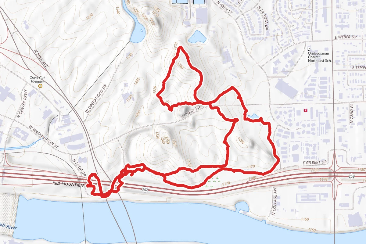 Canal, Lizard and Loma Trail