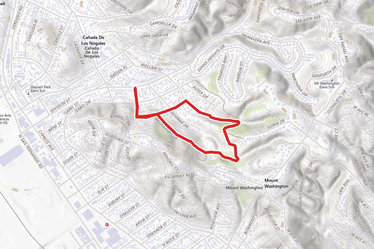Elyria Canyon Trail