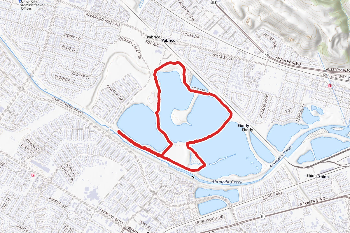 Old Creek Trail and Wood Duck Trail