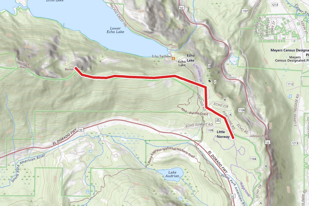 Becker Peak Trail