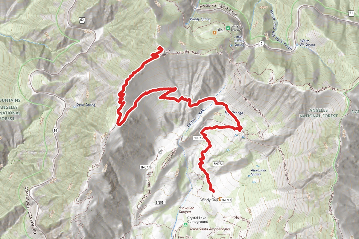 Mount Islip Trail