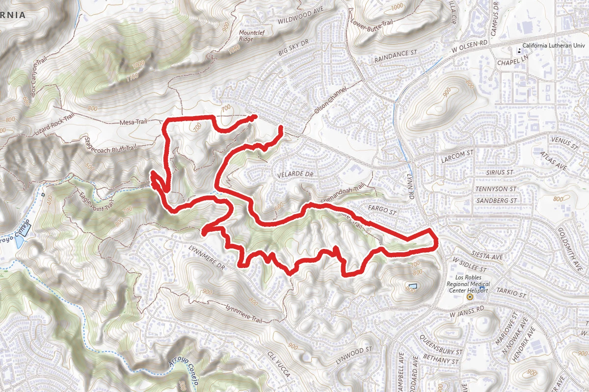 Wildwood Canyon Trail Loop