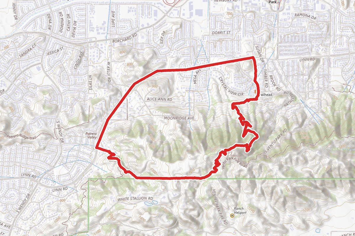 Los Robles Trail