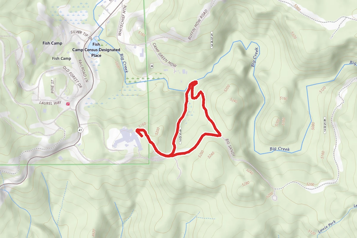 Right Meadow and Left Meadow Trails Loop