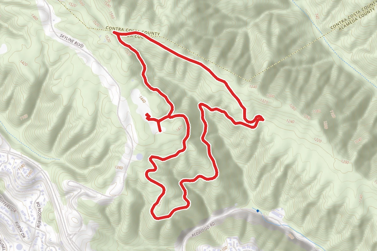 West Ridge, Graham, and Dunn Trail Loop
