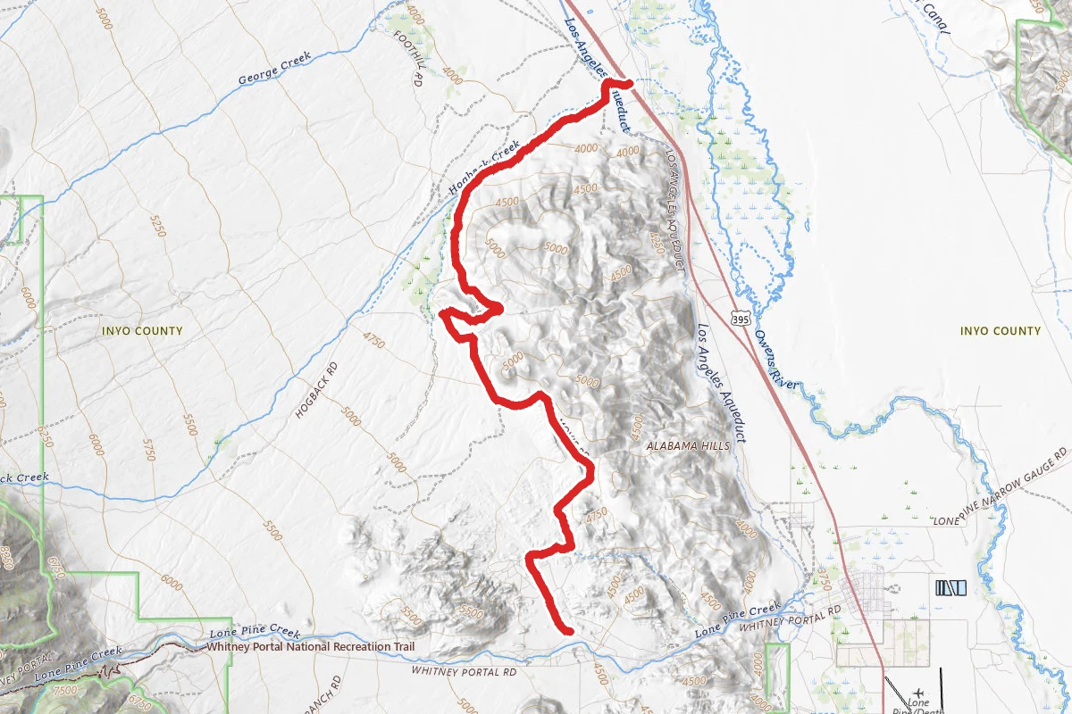 Moffat Ranch to Movie OHV Road