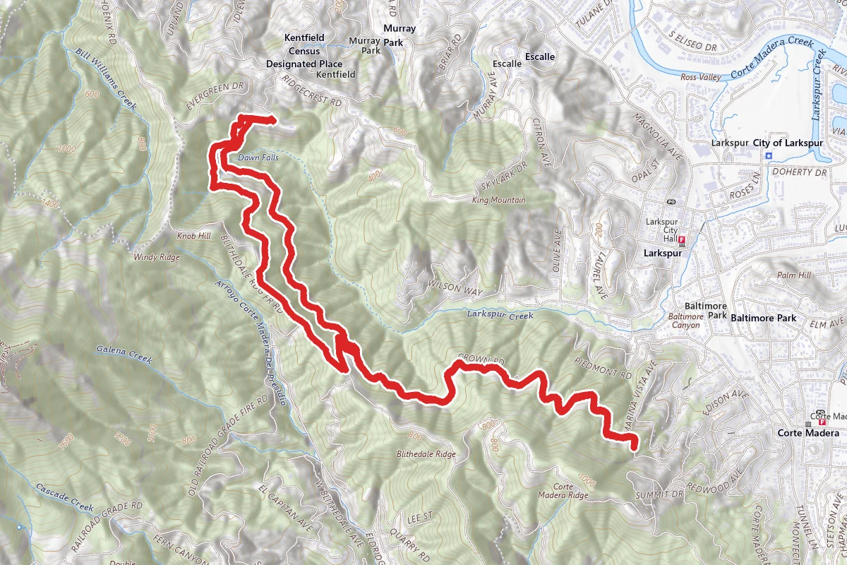 Southern Marin Line and Hoo-Koo-E-Koo Loop