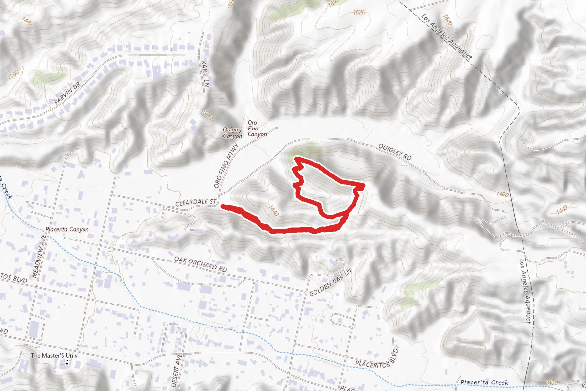 Quigley Canyon Open Space Trail
