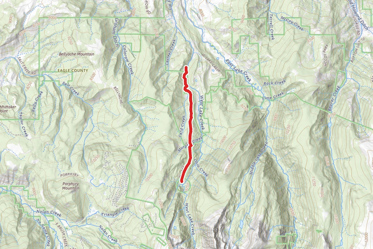 West Lake Creek Trail