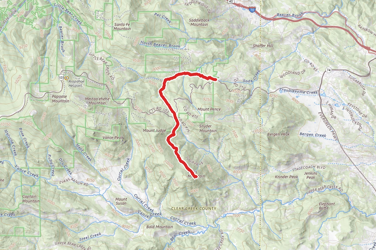 Hicks Mountain Overlook Trail