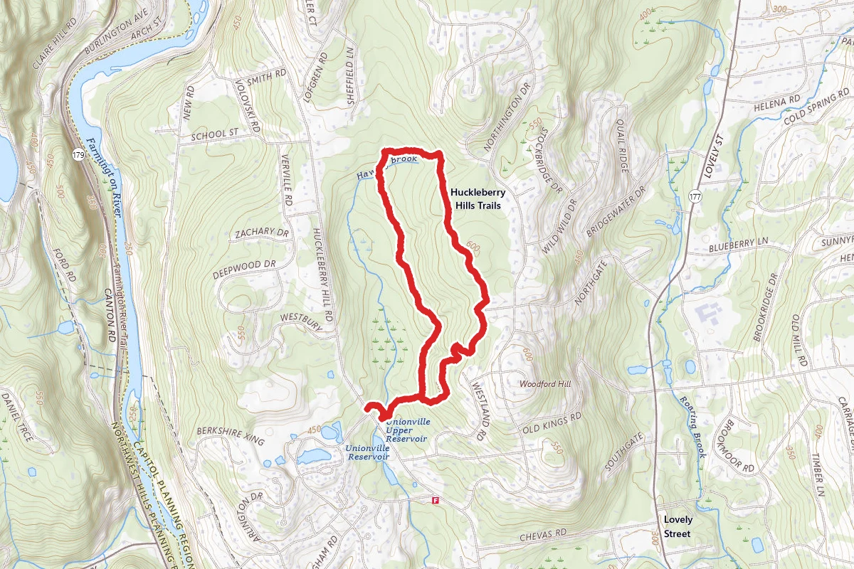 Huckleberry Trails Yellow Blazes Loop