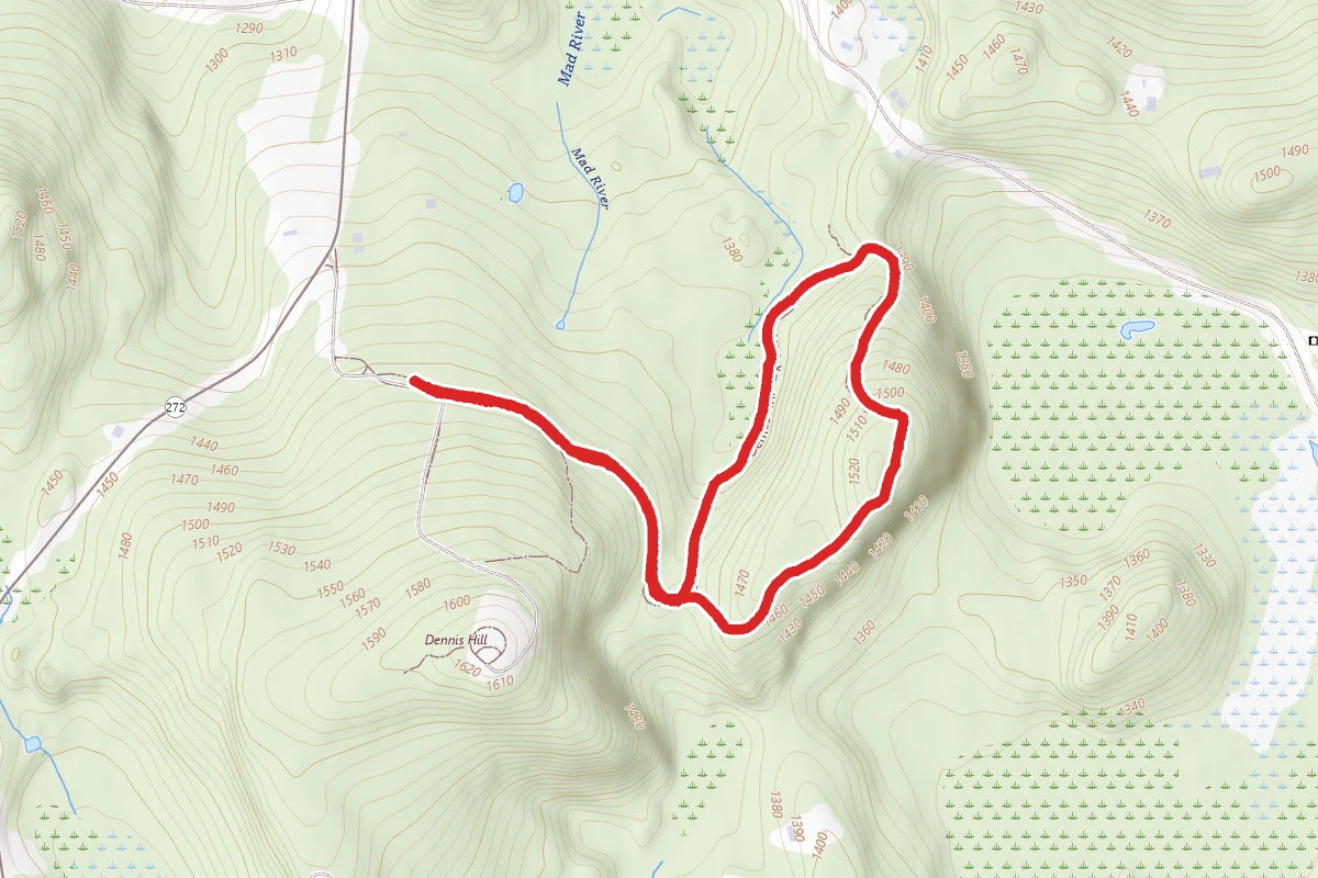 Dennis Hill Gazebo Loop Trail