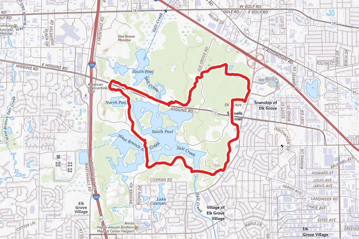 Busse Woods Loop Trail