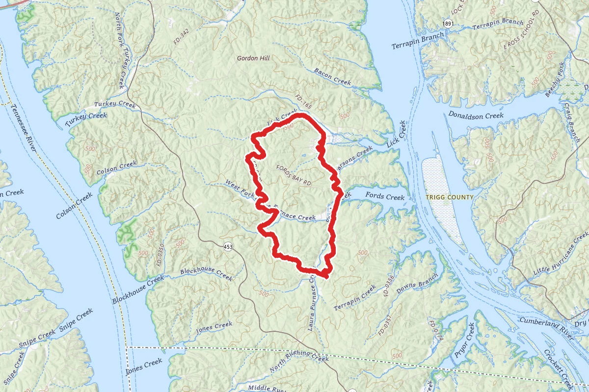 Wranglers Campground Trail