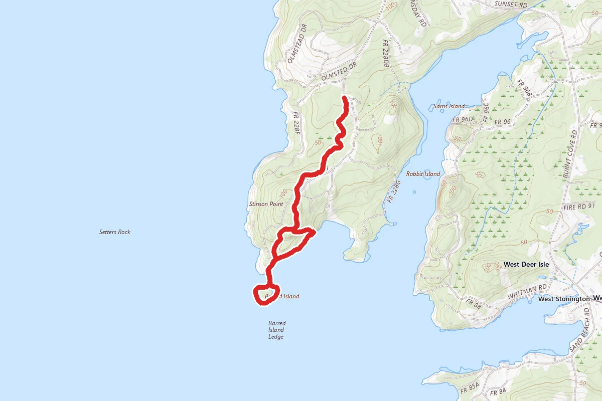 Barred Island Preserve Trail