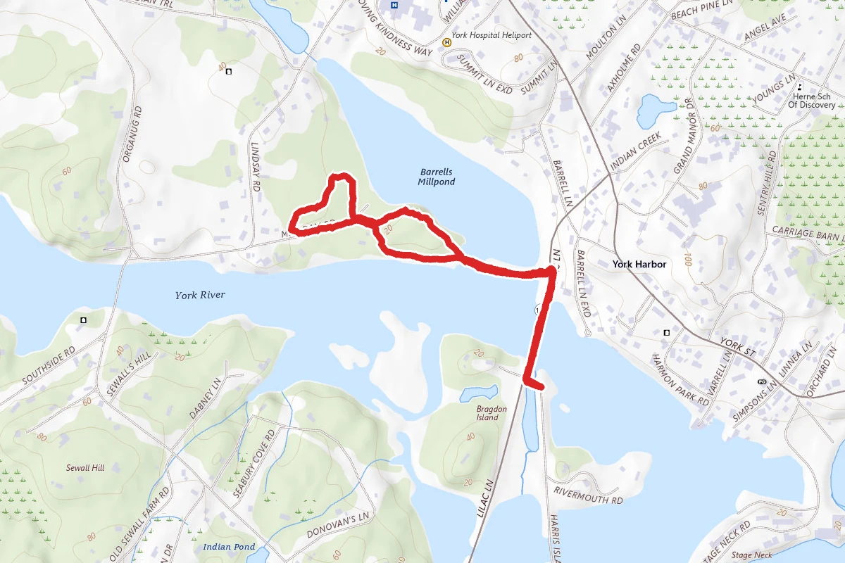 Steedman Woods and Wiggly Bridge