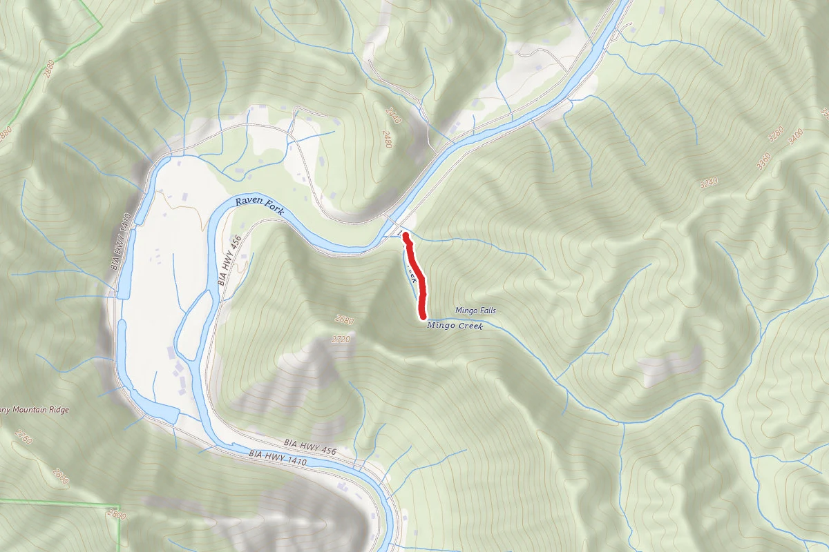 Mingo Falls Trail
