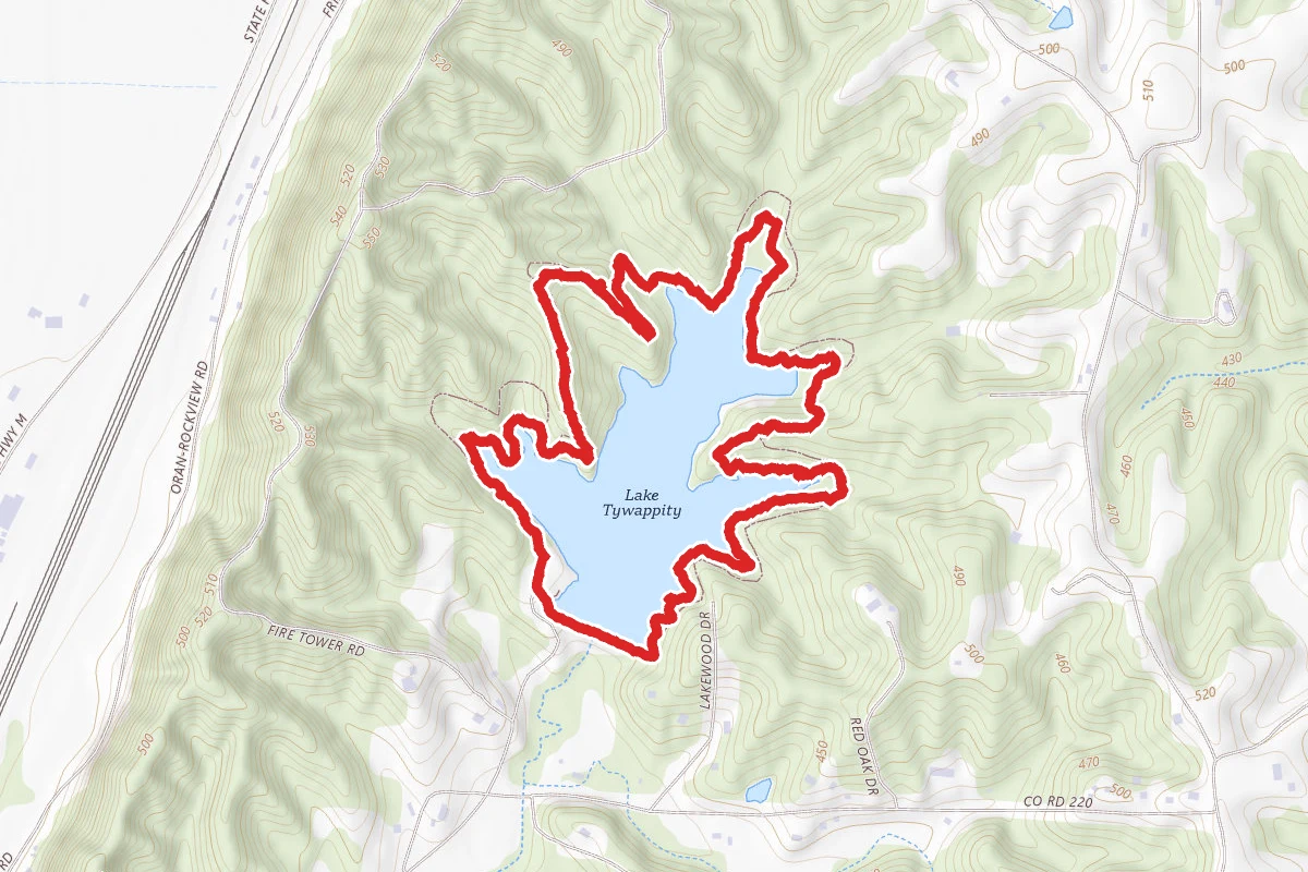 Lake Tywappity Trail Loop