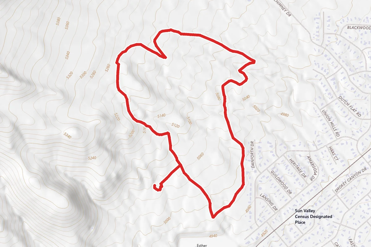 Sun Valley Regional Park Outer Loop
