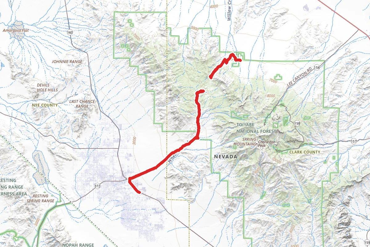Wheeler Pass OHV Trail