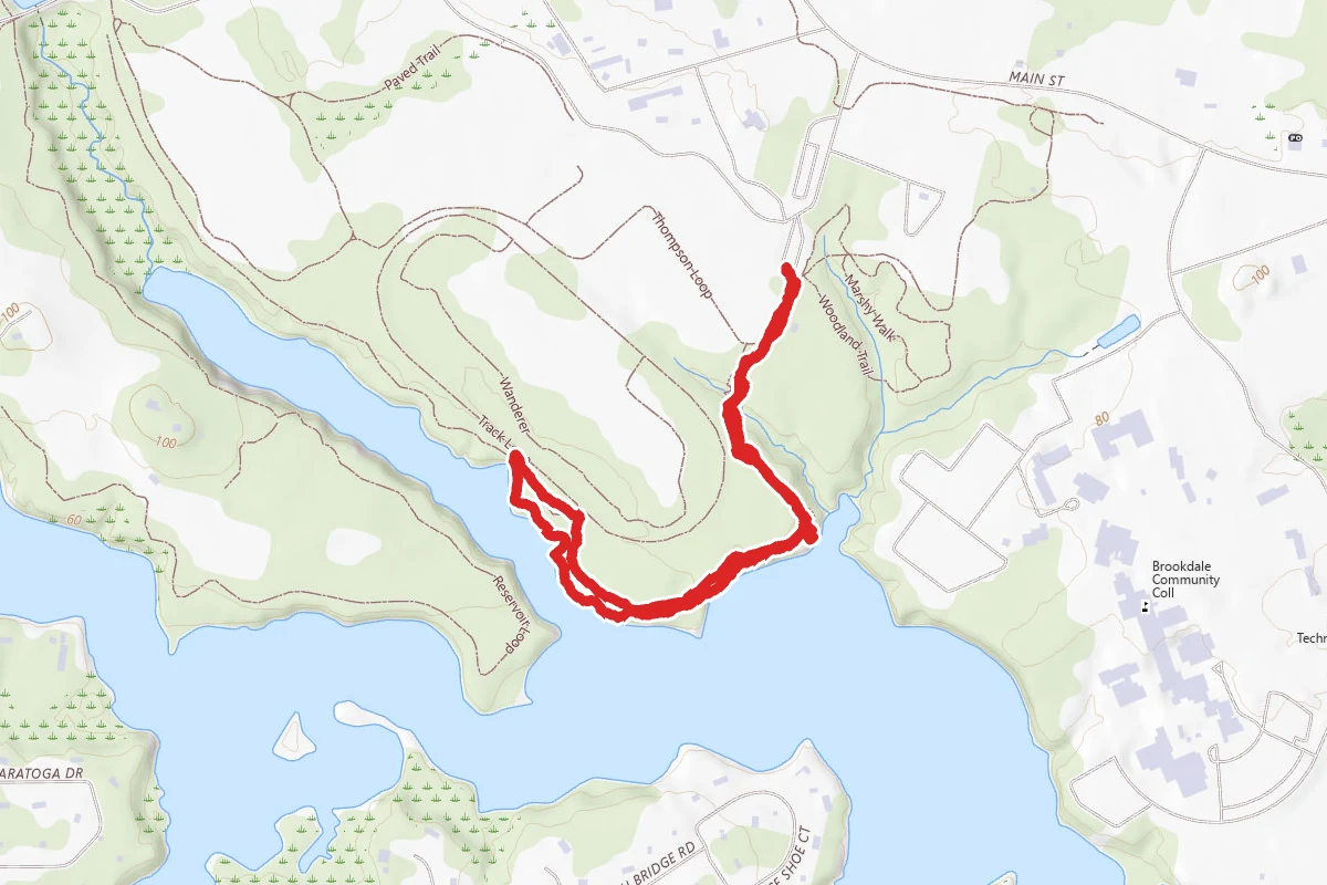 Swimming River Reservoir Trail