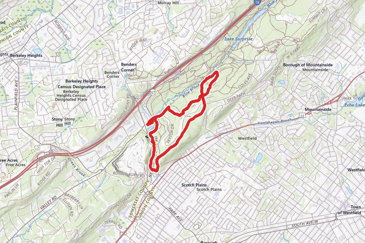 White and Purple Trail Loop