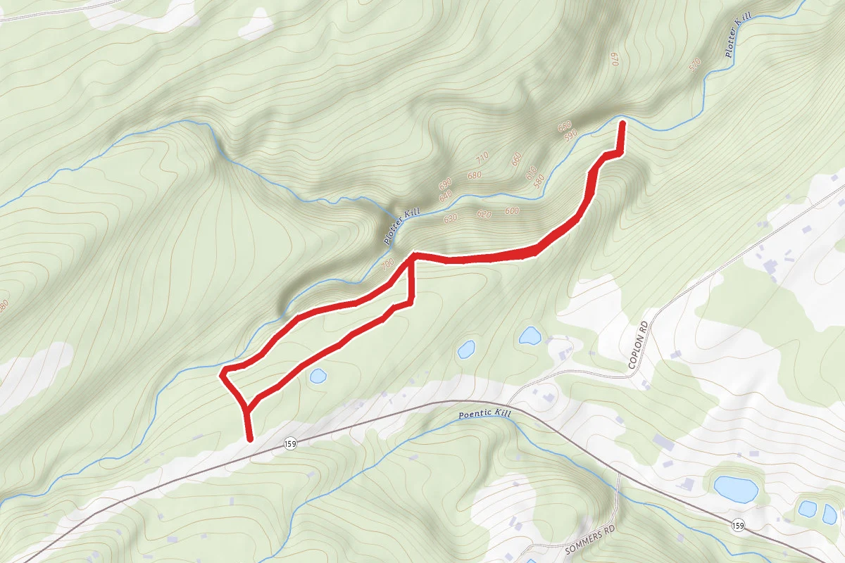 Blue Loop and Orange Trail