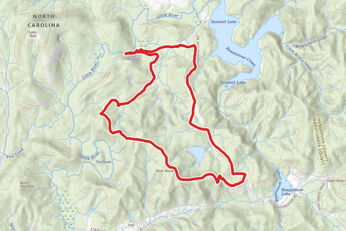 Bridal Veil Falls Loop