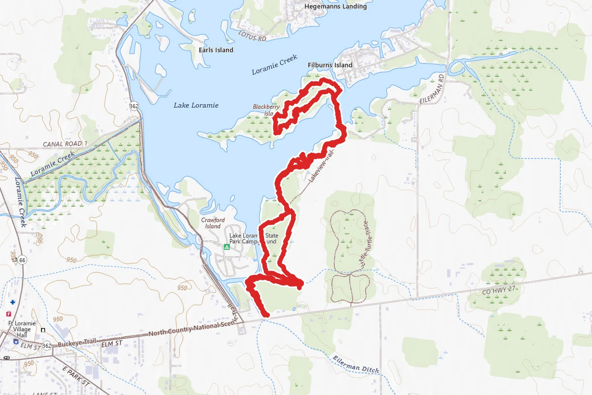 Blackberry Island Trail