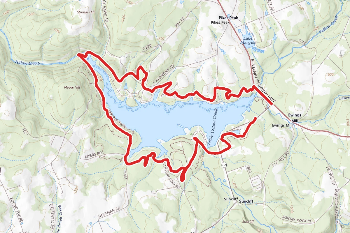 Yellow Creek Lake Loop