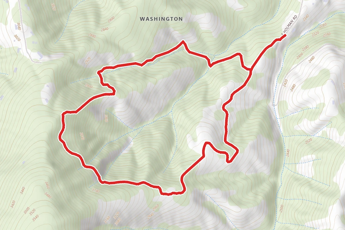 Tower Mountain Forest Loop via Iller Creek Trailhead