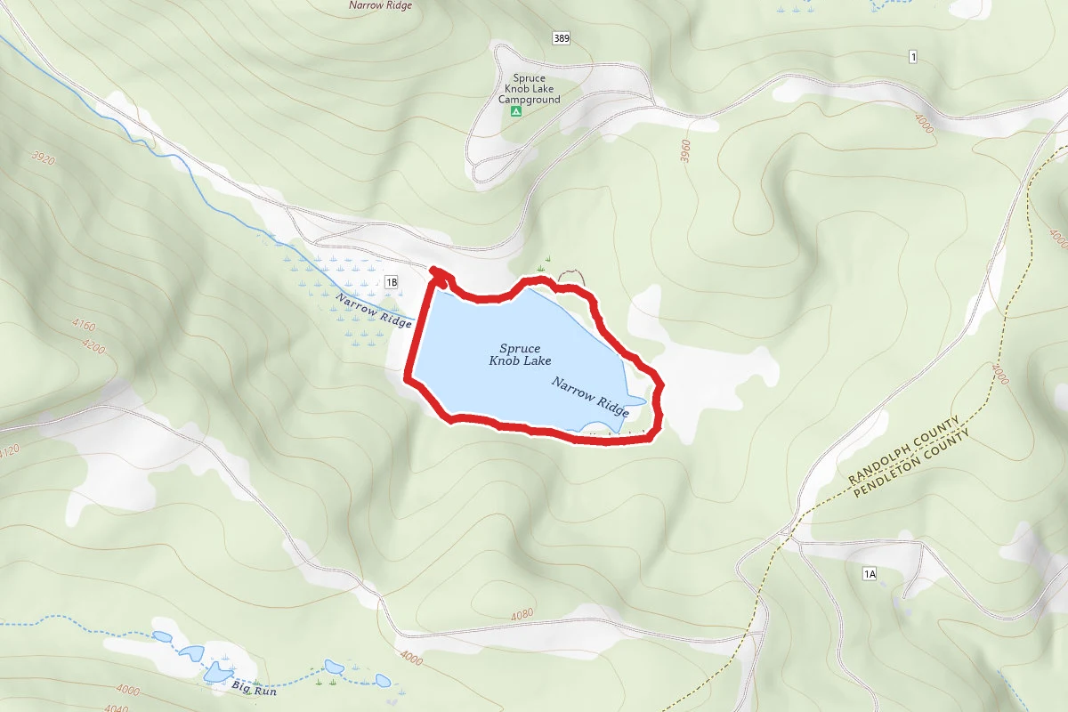 Spruce Knob Lake