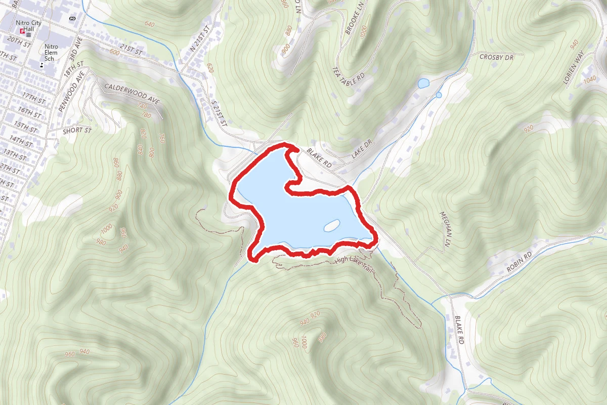 Ridenour Lake Trail