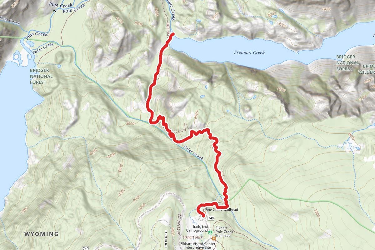Long Lake via Long Lake Trail