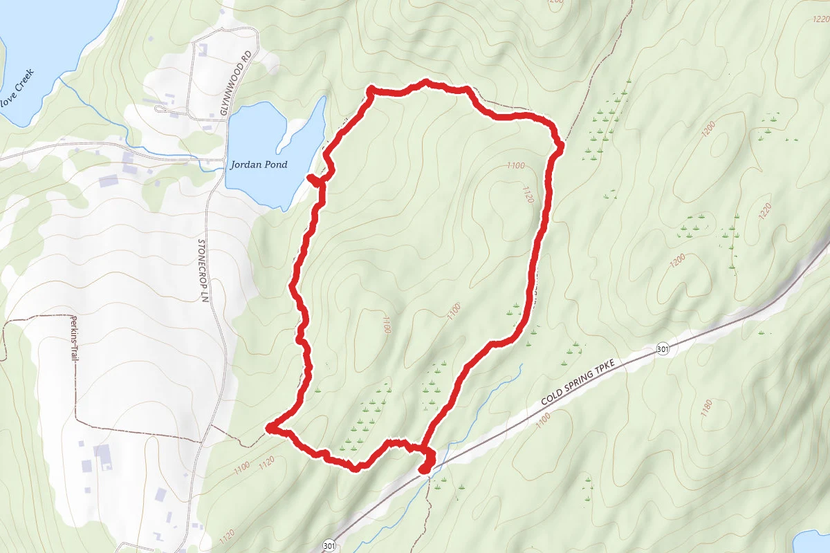 Jordan Pond via Charcoal Burners, Perkins, and Cabot Trails