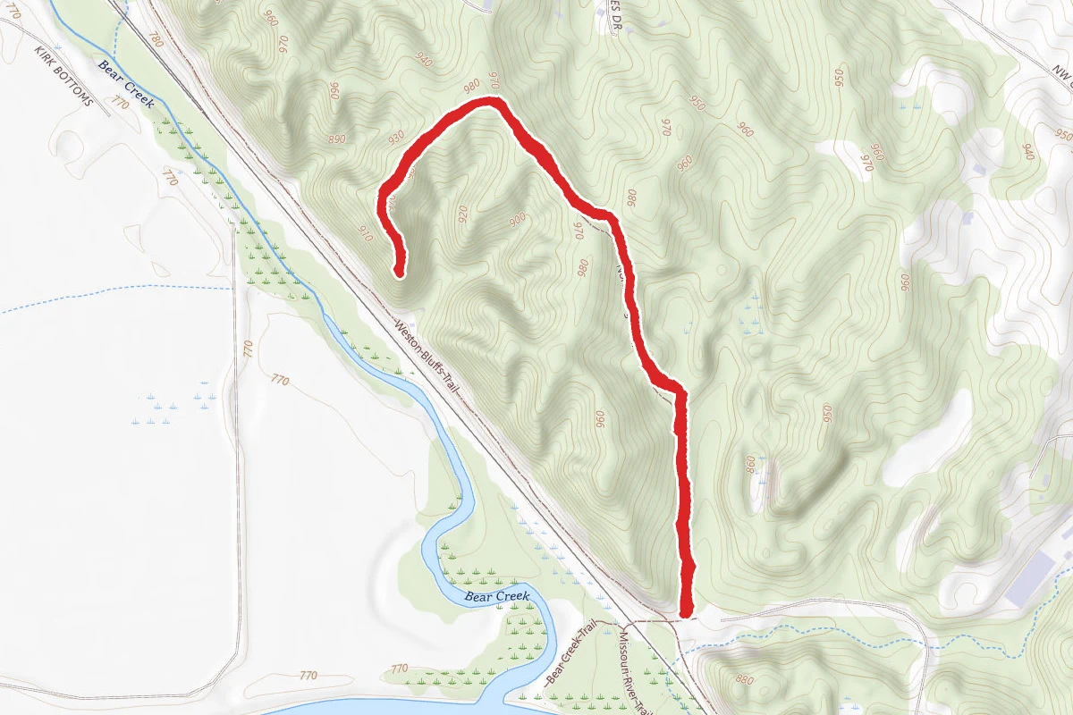 Weston North Ridge Trail