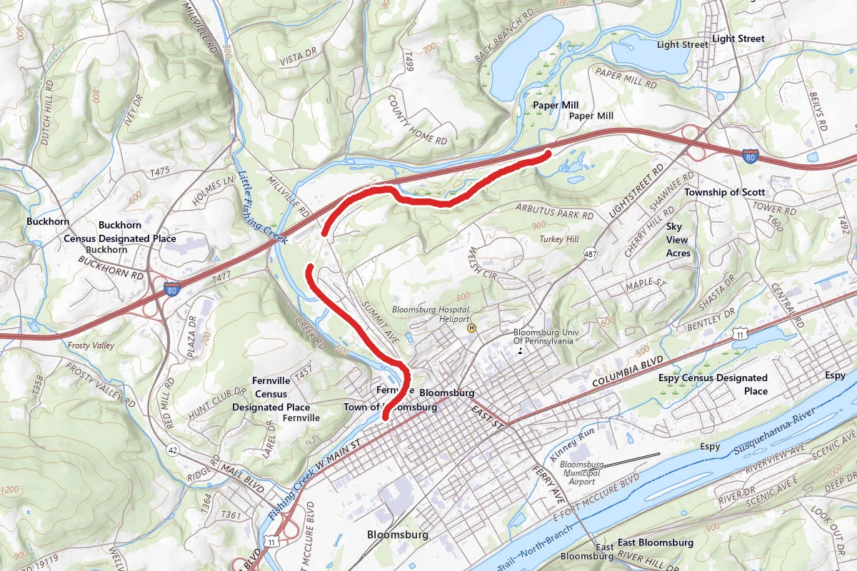 Bloomsburg Rail Trail