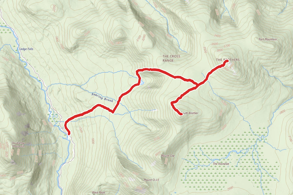 North and South Brother Trail