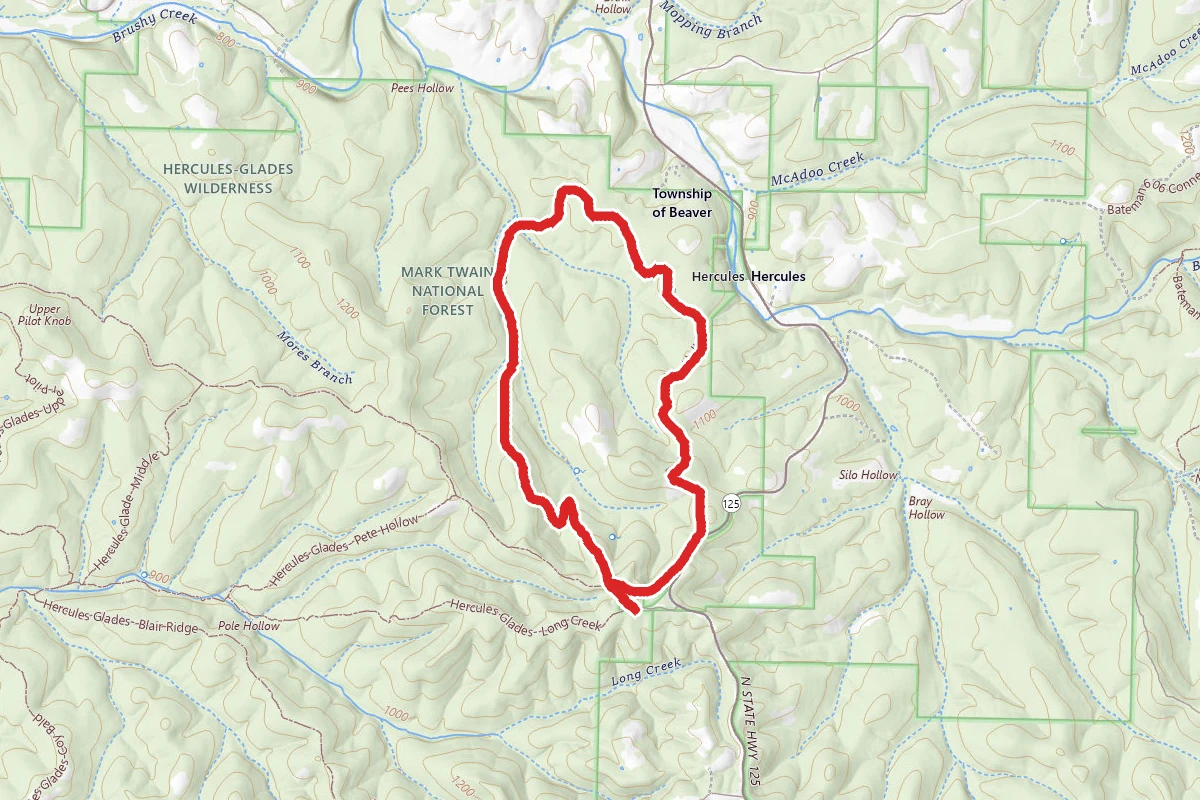 Pees Hollow Trail