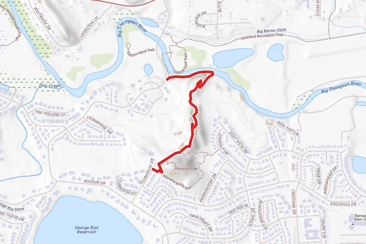 Mariana Butte Hogback Trail