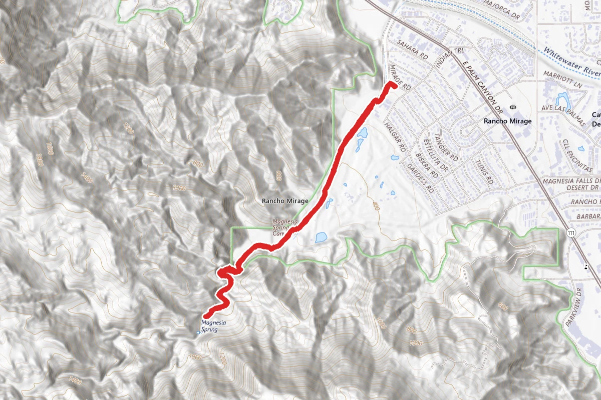 Magnesia Springs Canyon