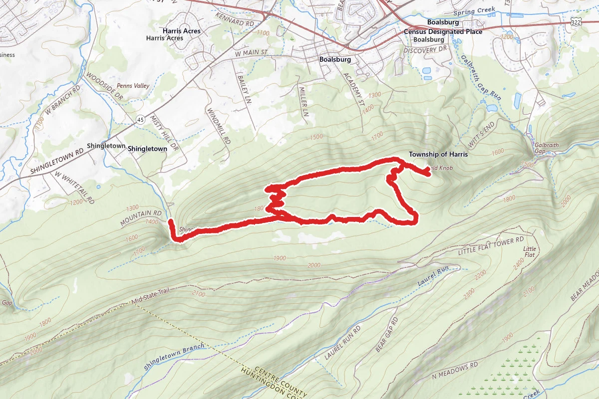 Bald Knob Ridge Trail