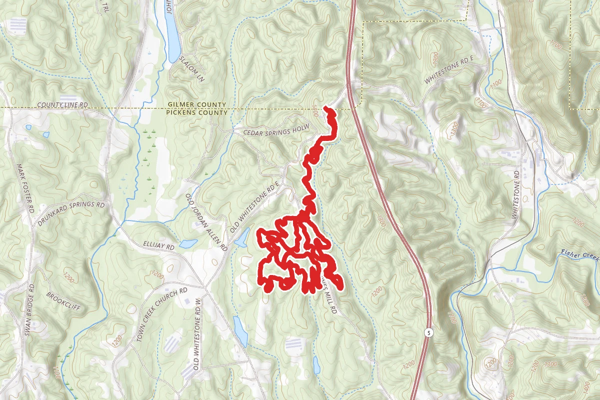 Nitro North, South and John’s Corner Trail
