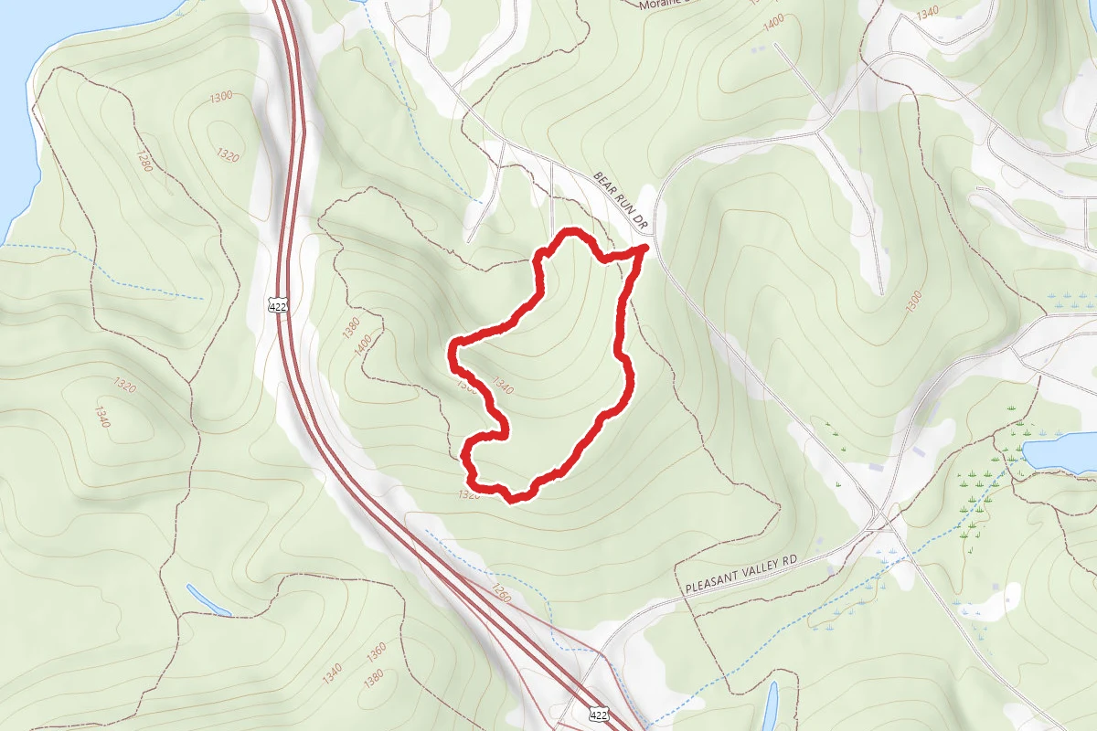 Hill Top Trail - Short Loop