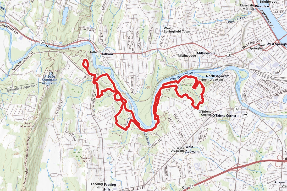 Robinson State Park Extended Loop